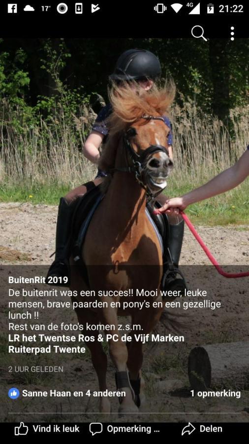 Erve Het Roolvink Boerderijkamers Enschede Buitenkant foto